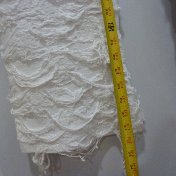 VINTAGE Y2K RIO COLLECTION WHITE WOMENS STACKED STRETCH PANTS LEGGING SIZE XL - Picture 7 of 9